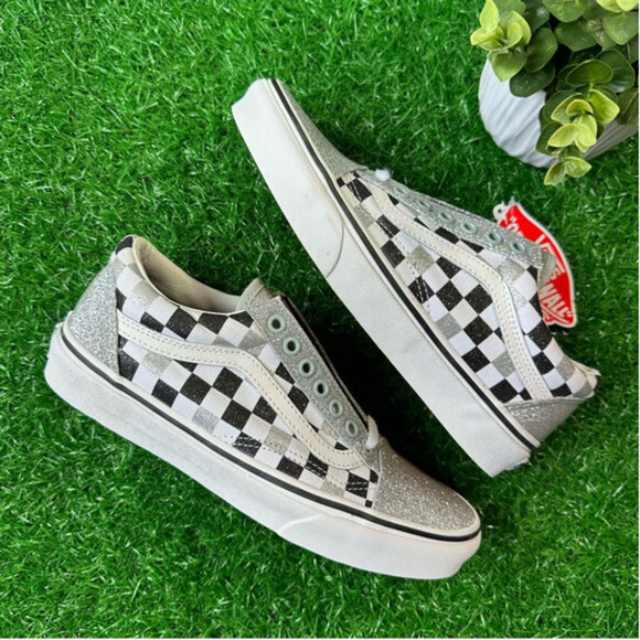 Vans Old Skool Glitter Checkerboard - Picture 5 of 7
